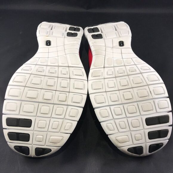 NIKE FLYKNIT FREE 5.0 Red Black White Mens size 14 US 48.5 EUR 13 UK Excellent - Picture 5 of 6